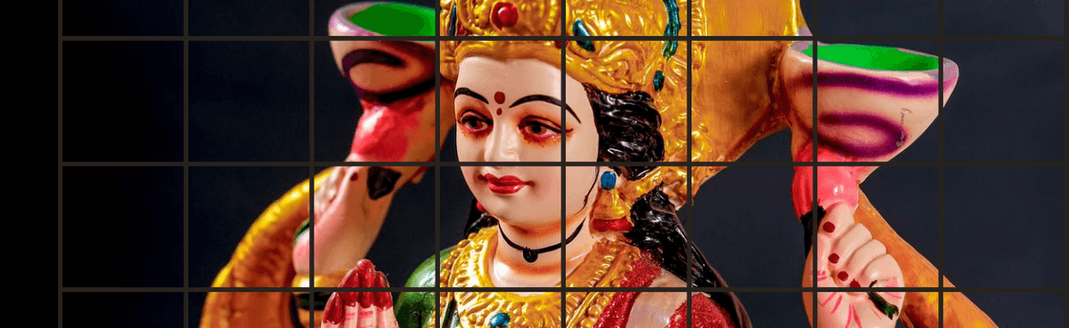 Solve the puzzle godess lakshmi devi
