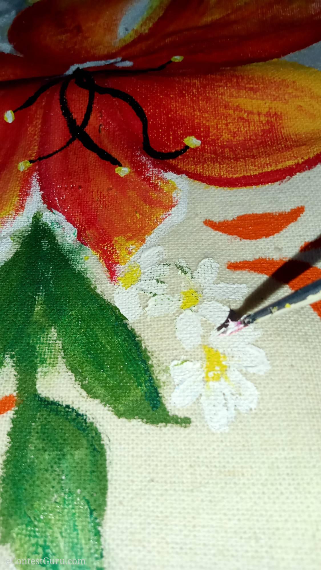 Fabric painting 