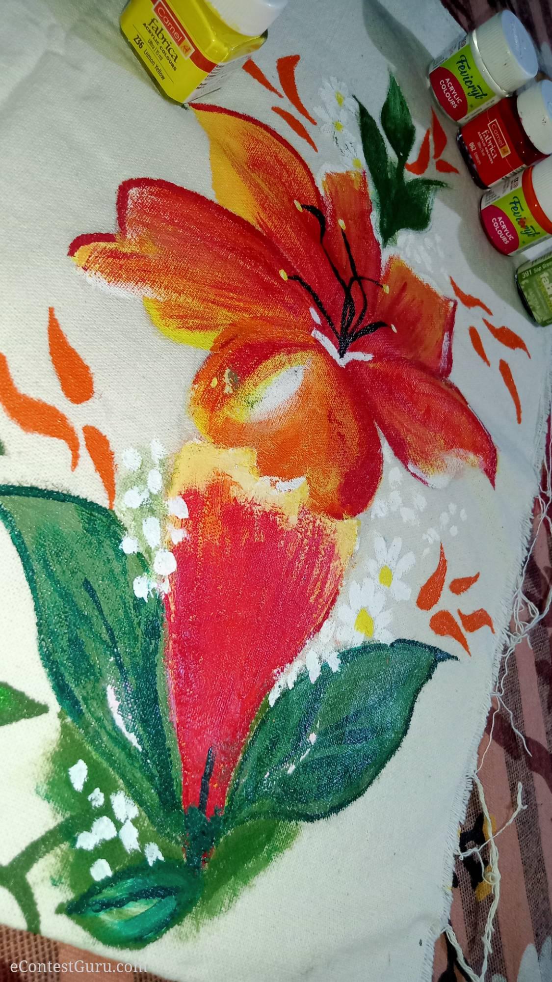 Fabric painting 