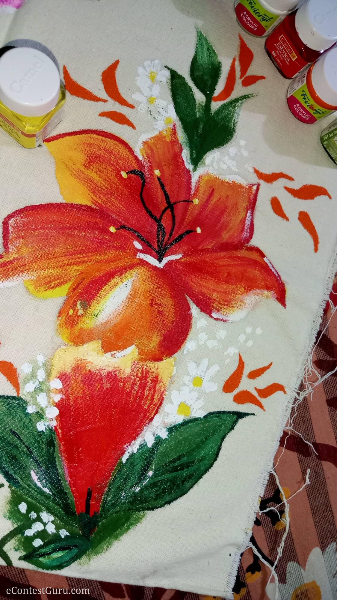 Fabric painting 