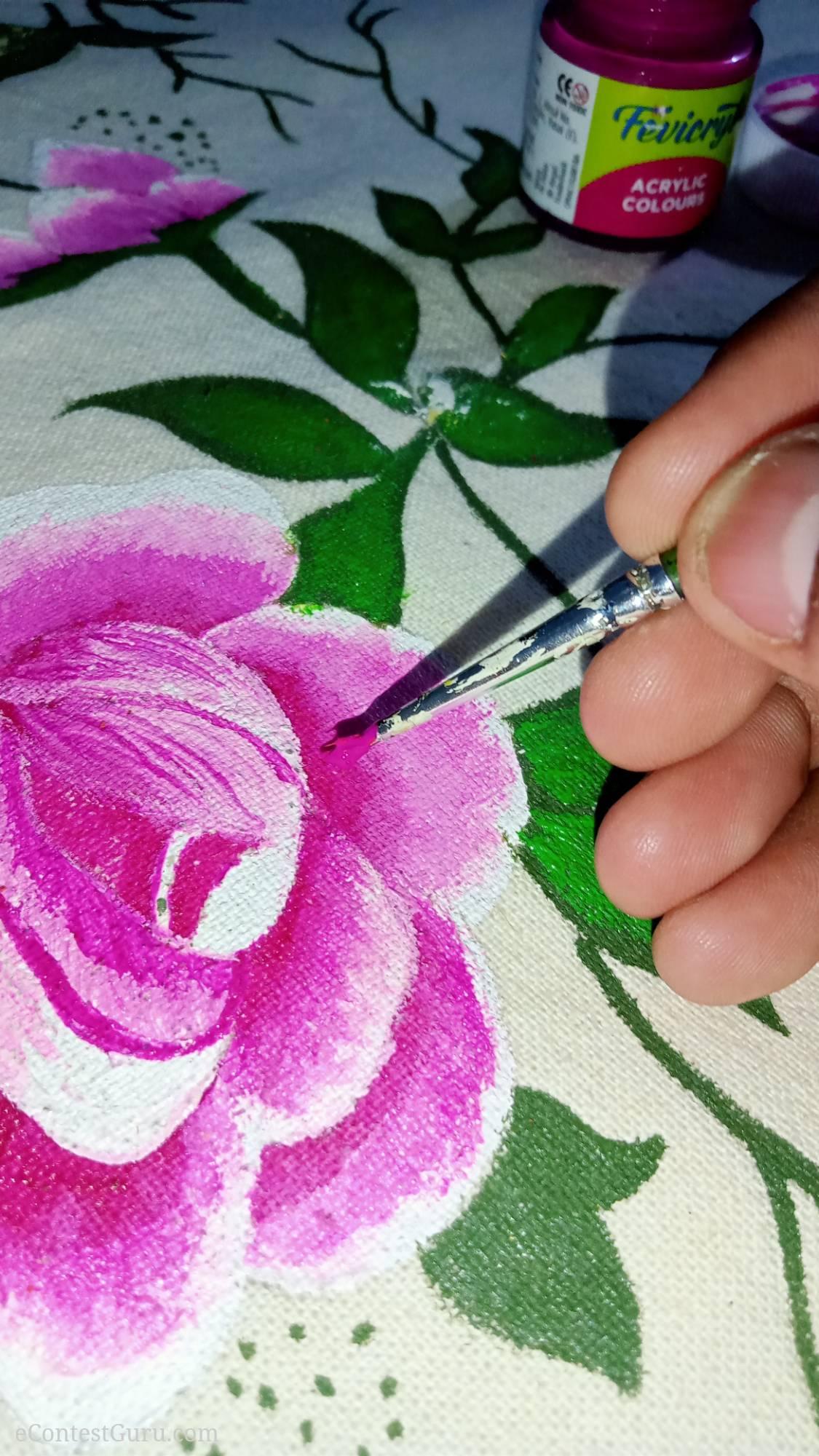 Fabric painting 