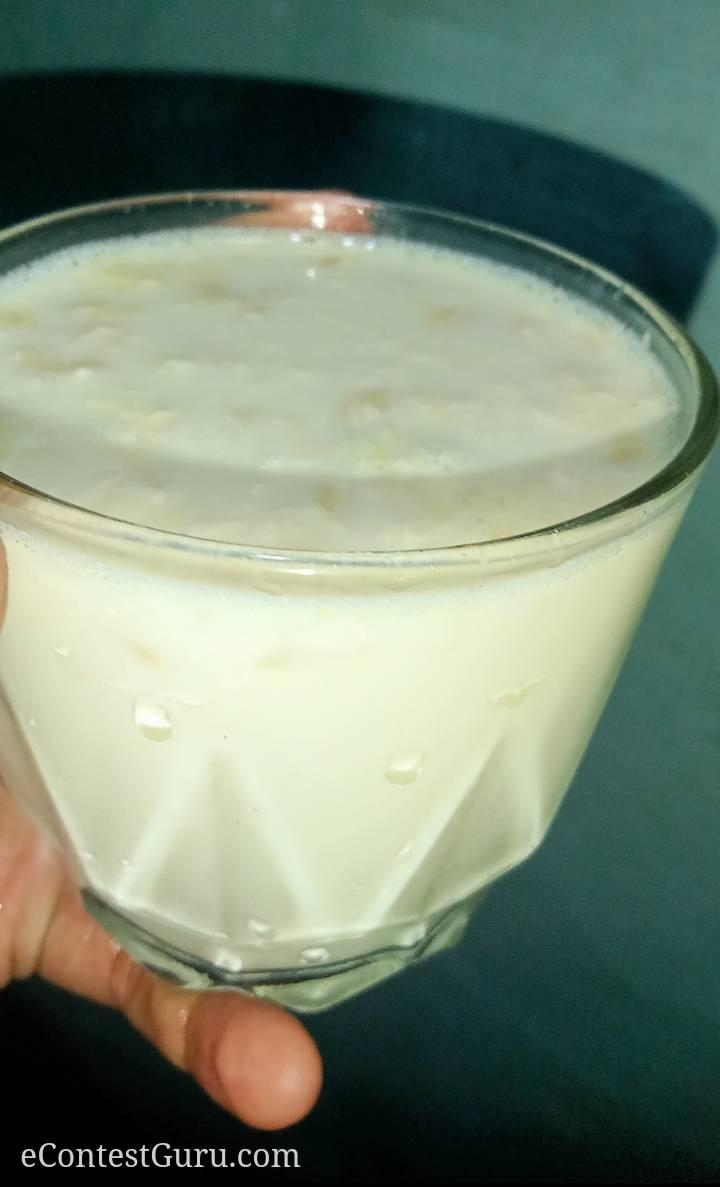 ALMONDS(BADAM)MILKSHAKE