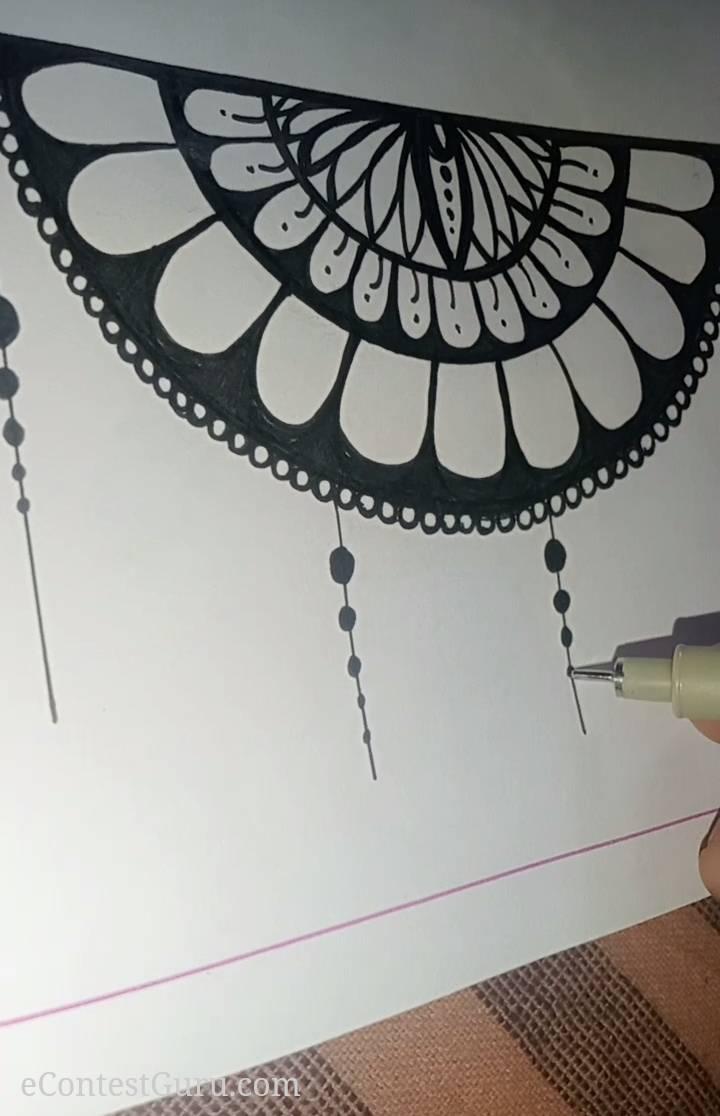 MANDALA ART..FRONT PAGE DESIGN IDEA