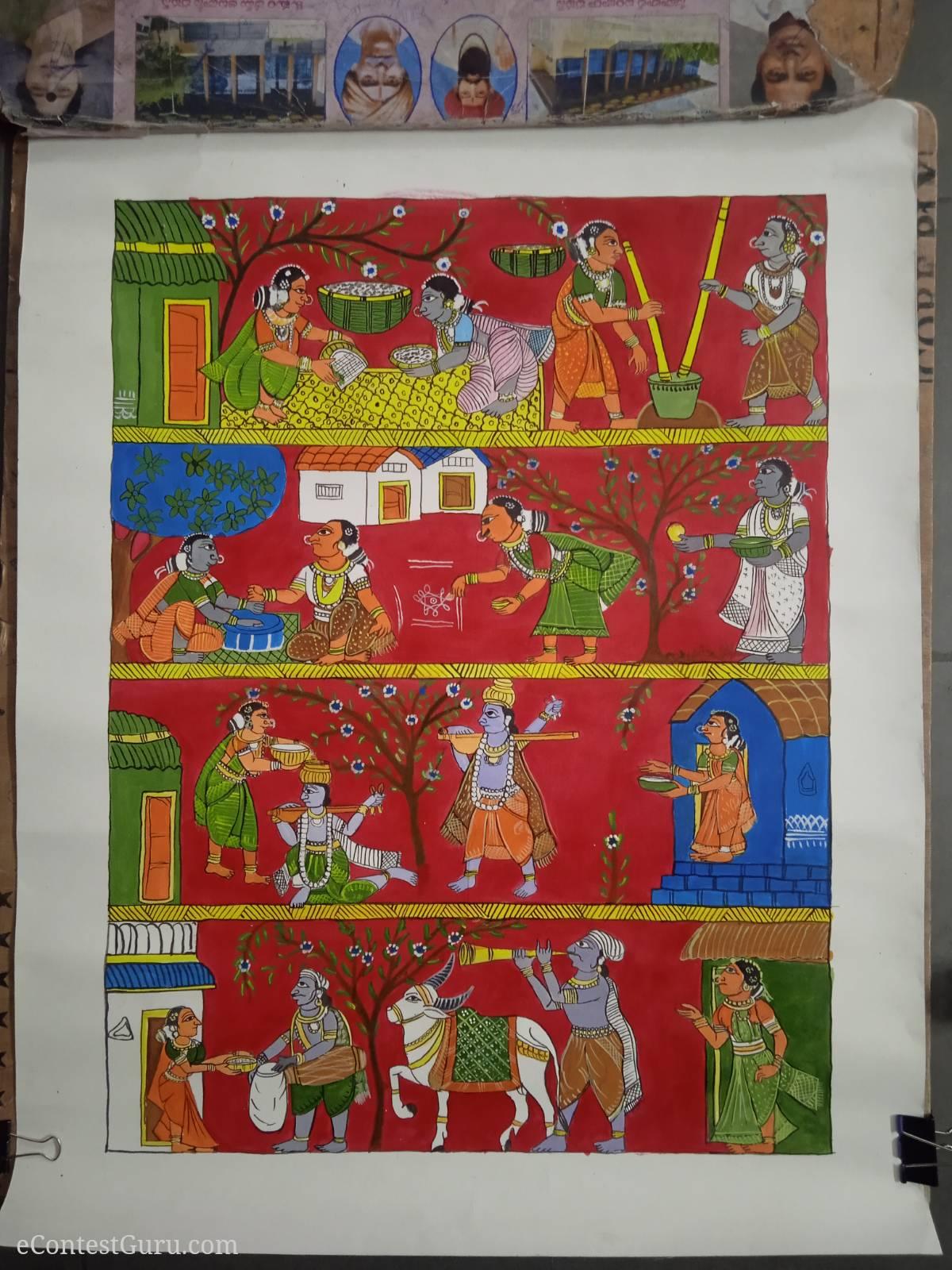 Cheriyal  painting