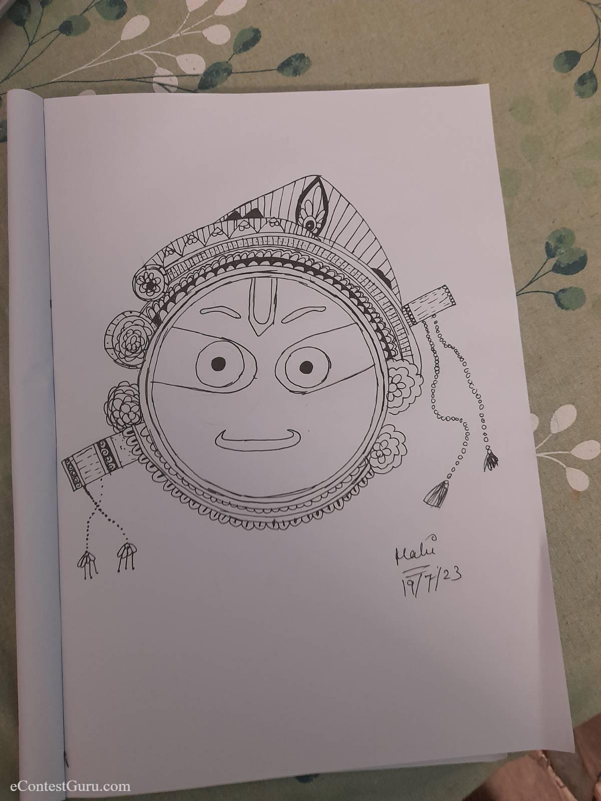 RATH YATRA DRAWING