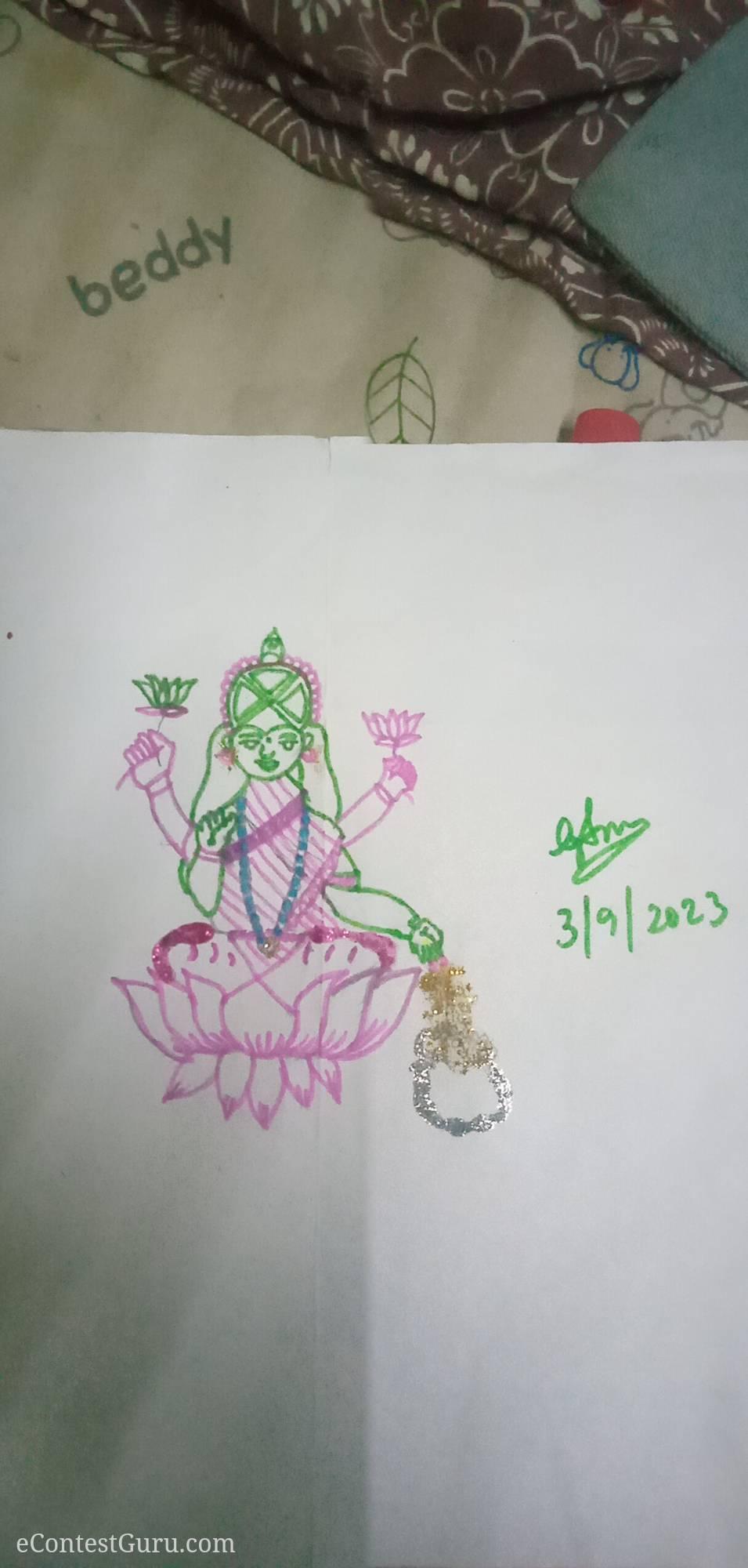 Varalakshmidrawing contest 