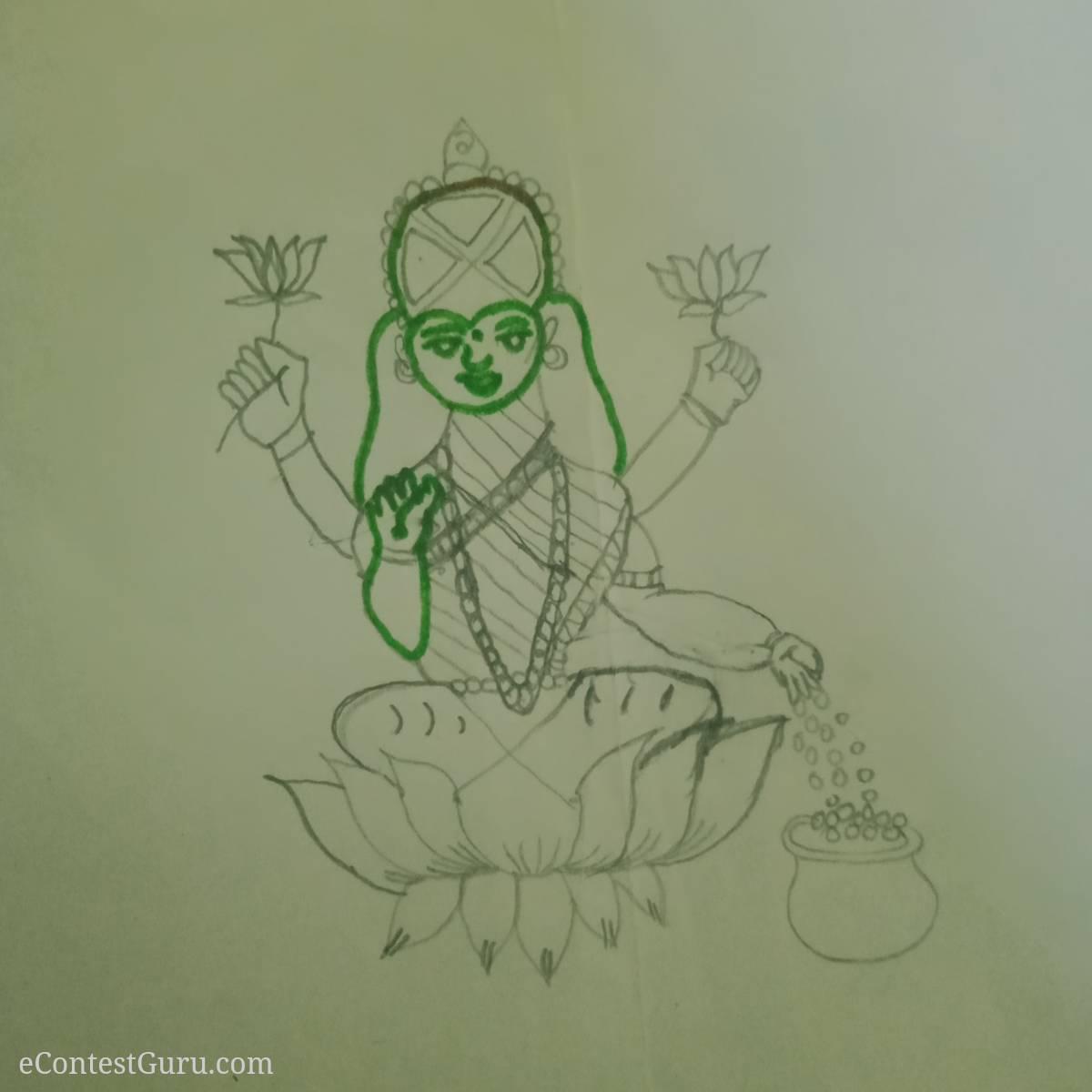 Varalakshmidrawing contest 