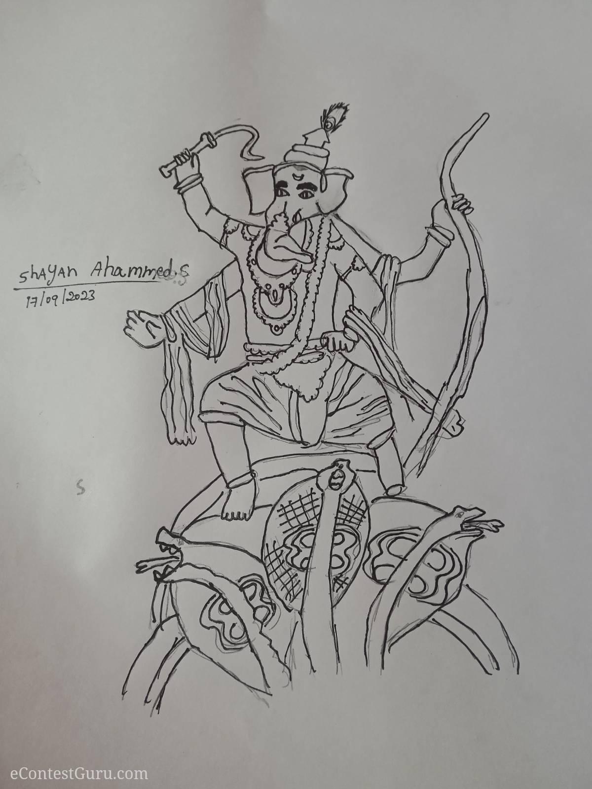 Ganesha Drawing