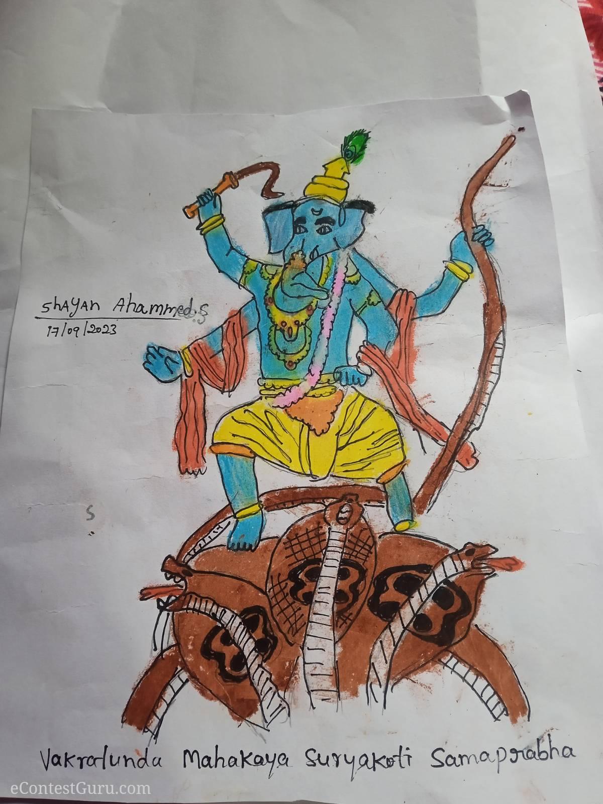 Ganesha Drawing