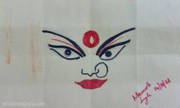 Durga Maa Navratri drawing contest