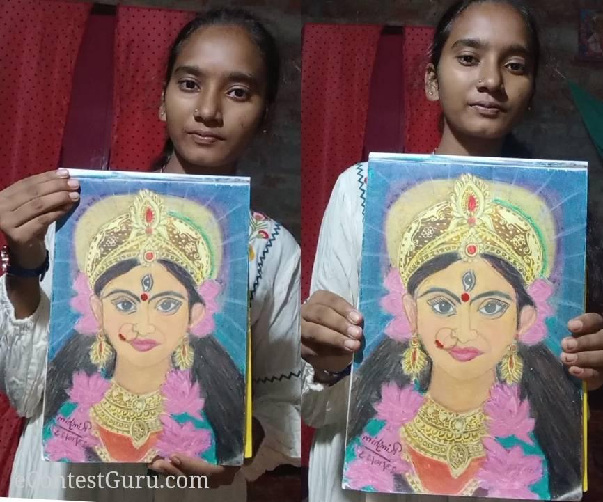 Durga maa art