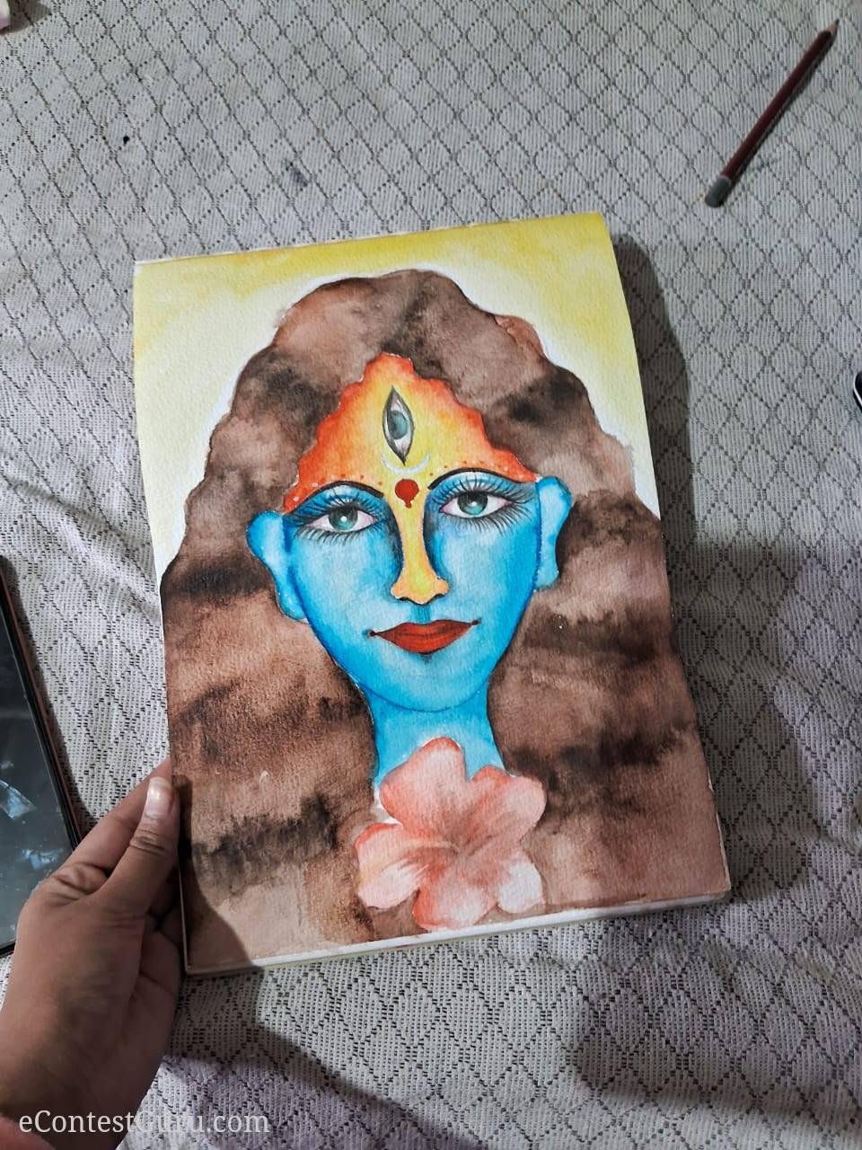 Maa kali painting