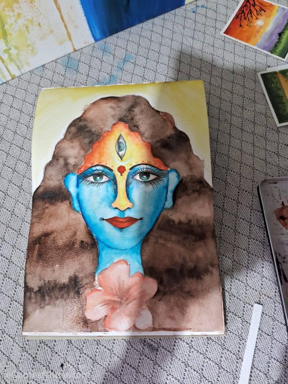 Maa kali painting