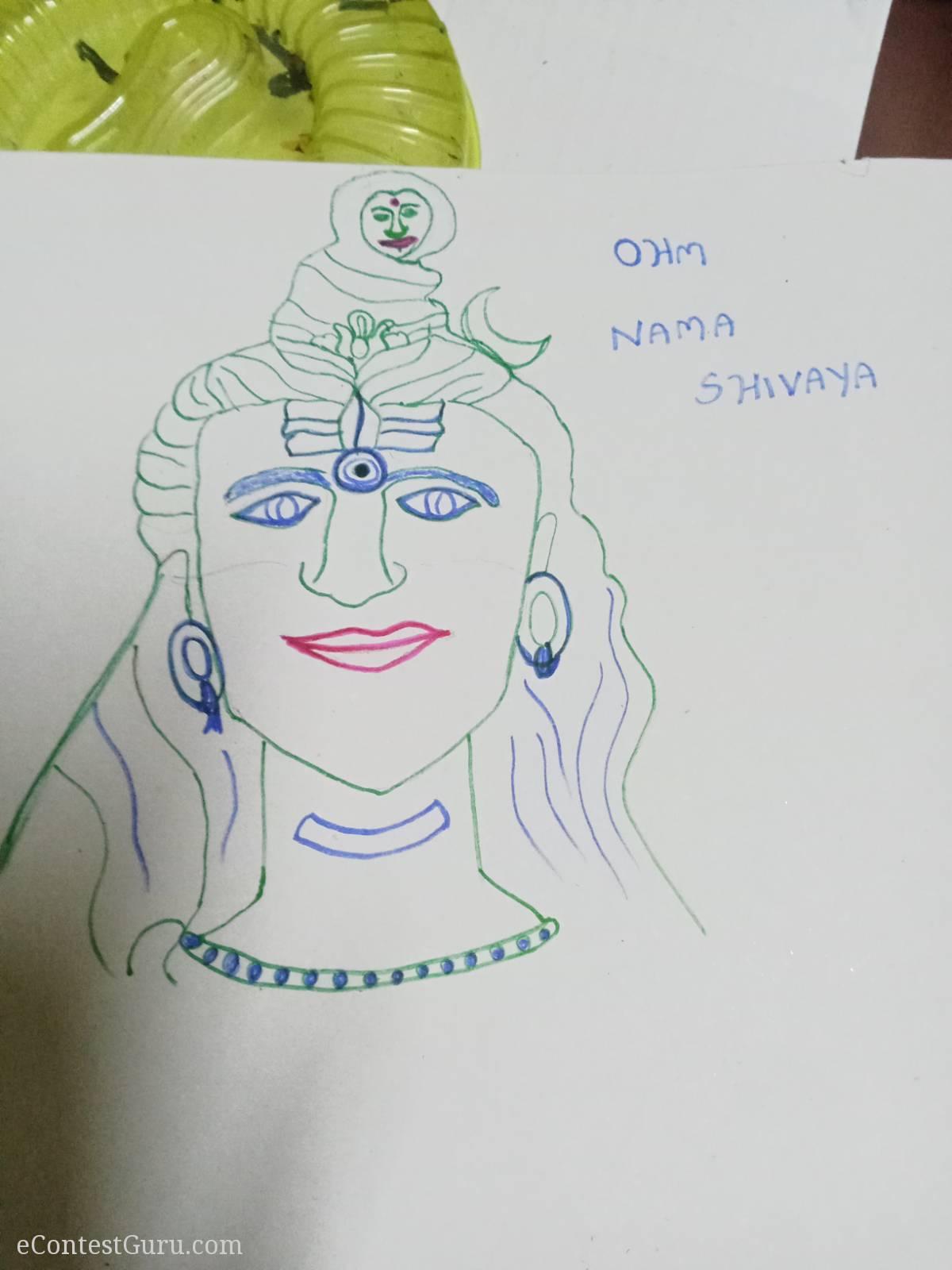 Shivarathri drawing contest