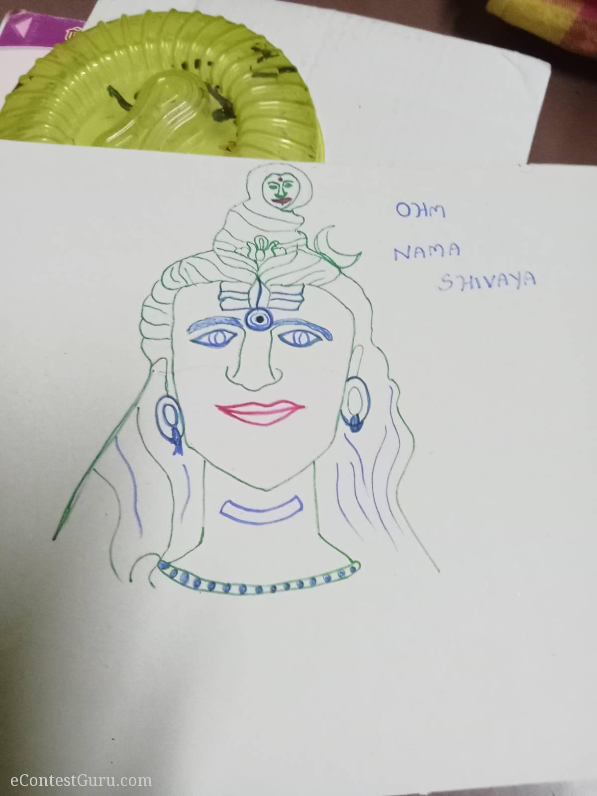 Shivarathri drawing contest