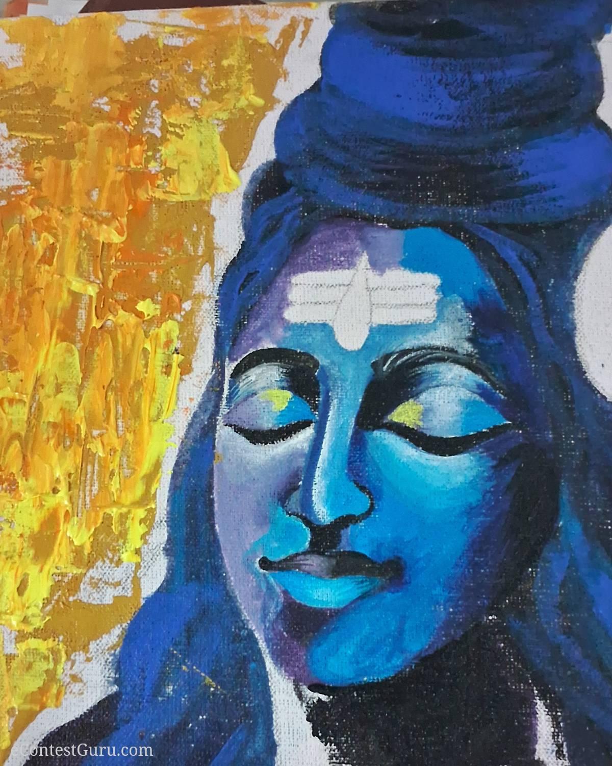 Shiva painting 