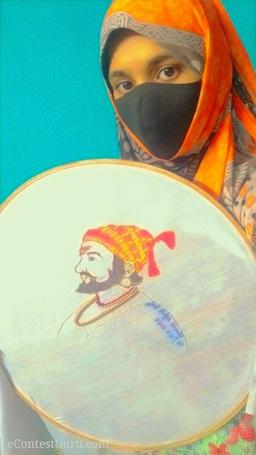 chhatrapati shivaji maharaj || Hand Embroidery