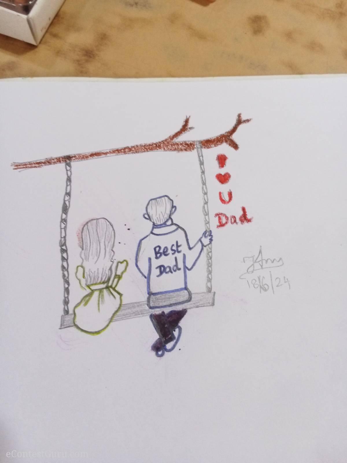 Father's day special drawing 