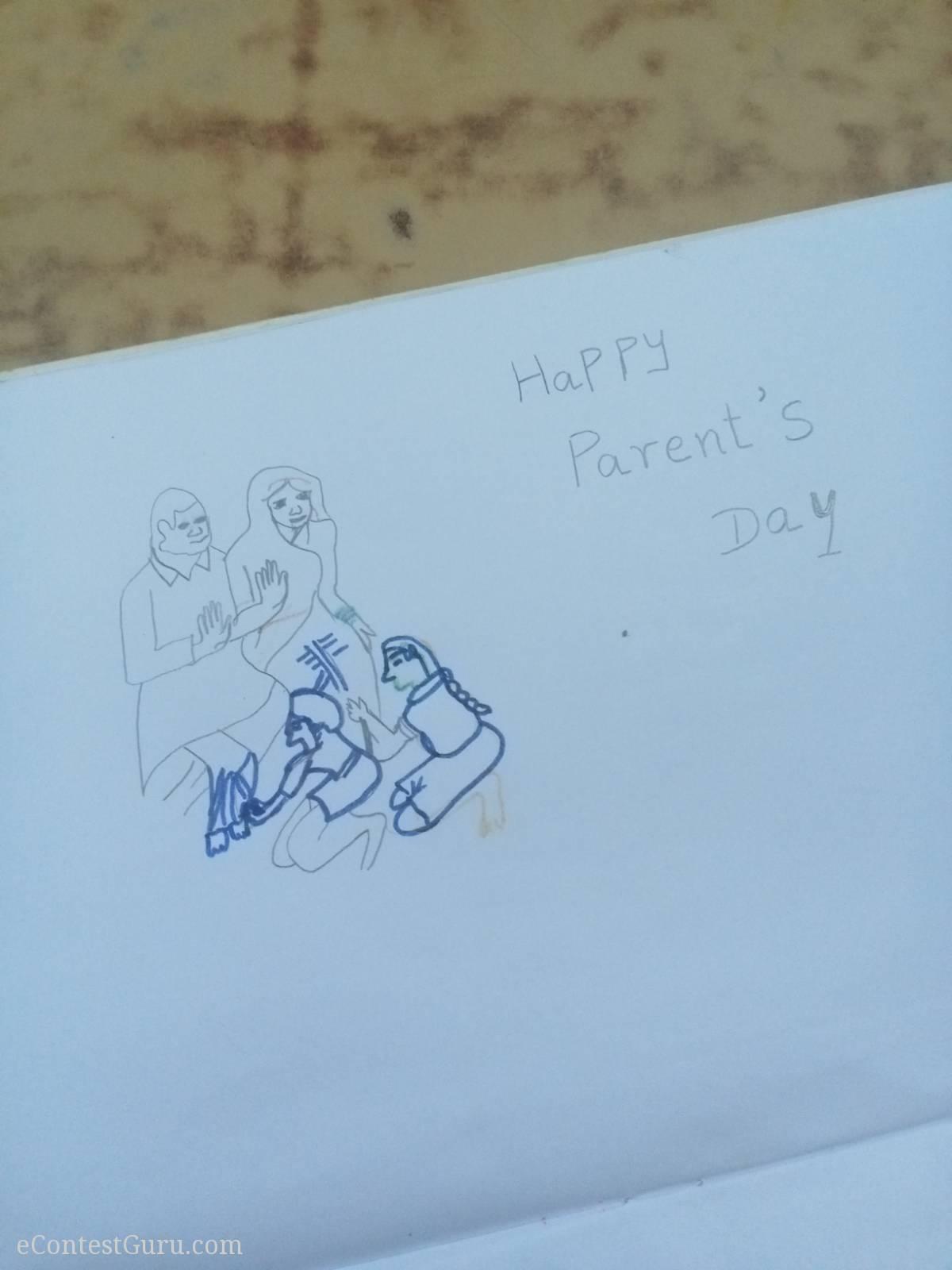 Parents day drawing