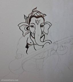 Ganesha painting 