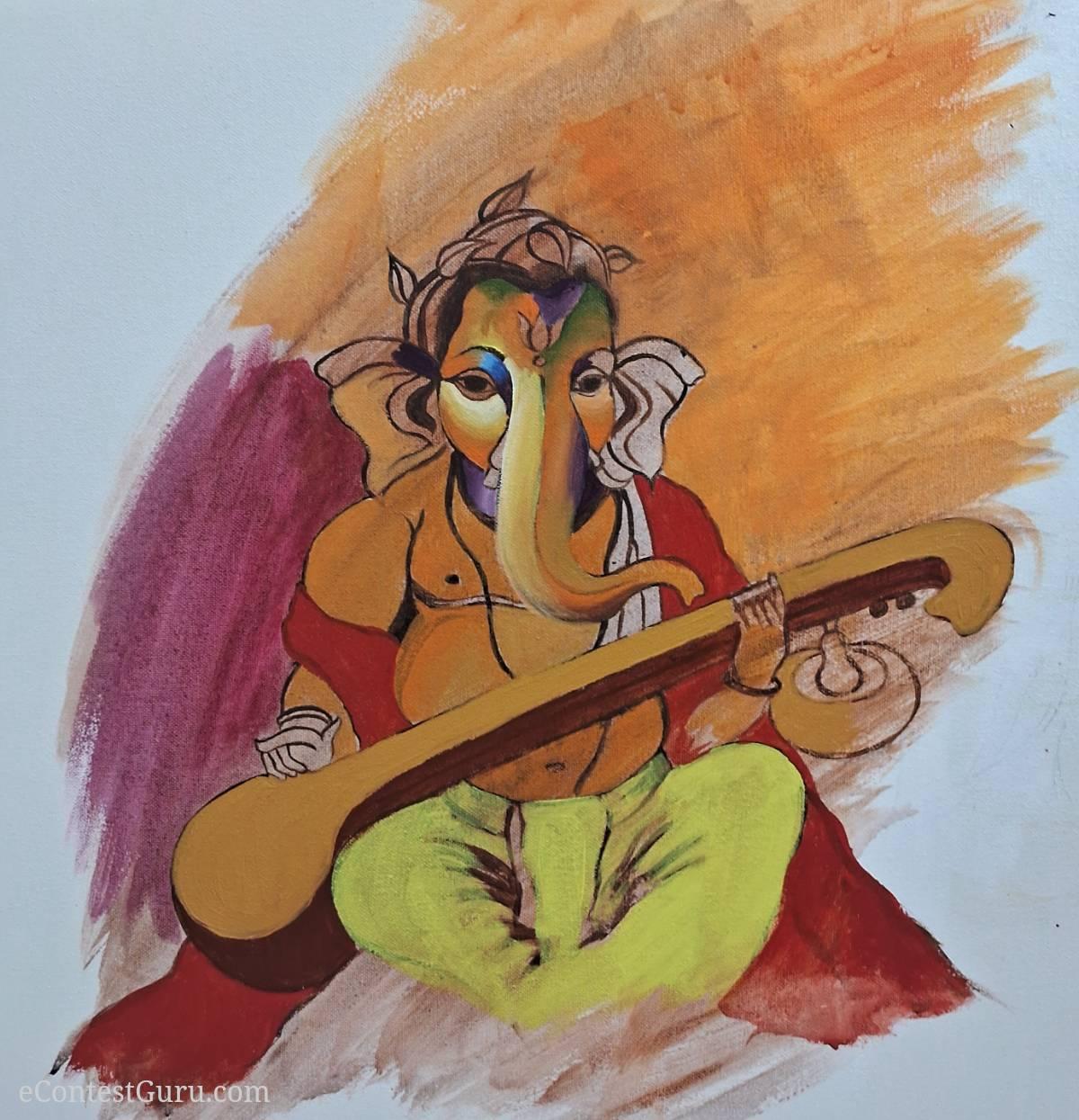 Ganesha painting 