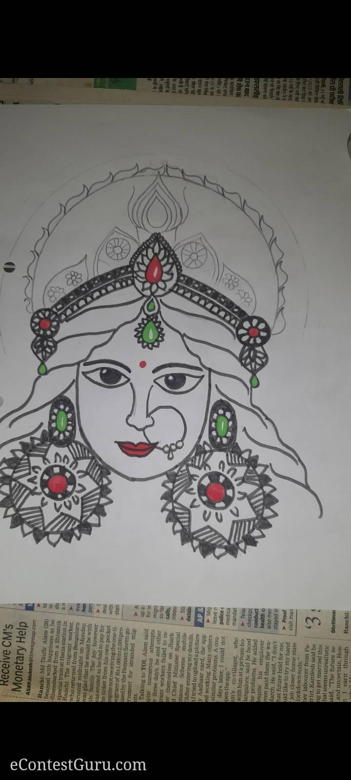 Devi Durga as Maata ChandraGhanta