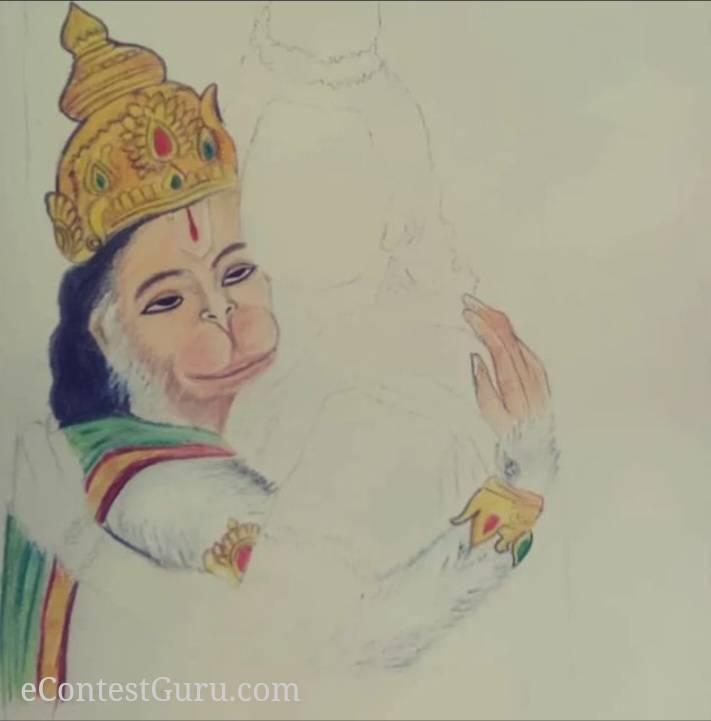 Shri Ram and Hanuman