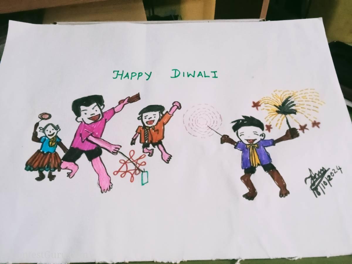 Diwaliart contestdrawing 