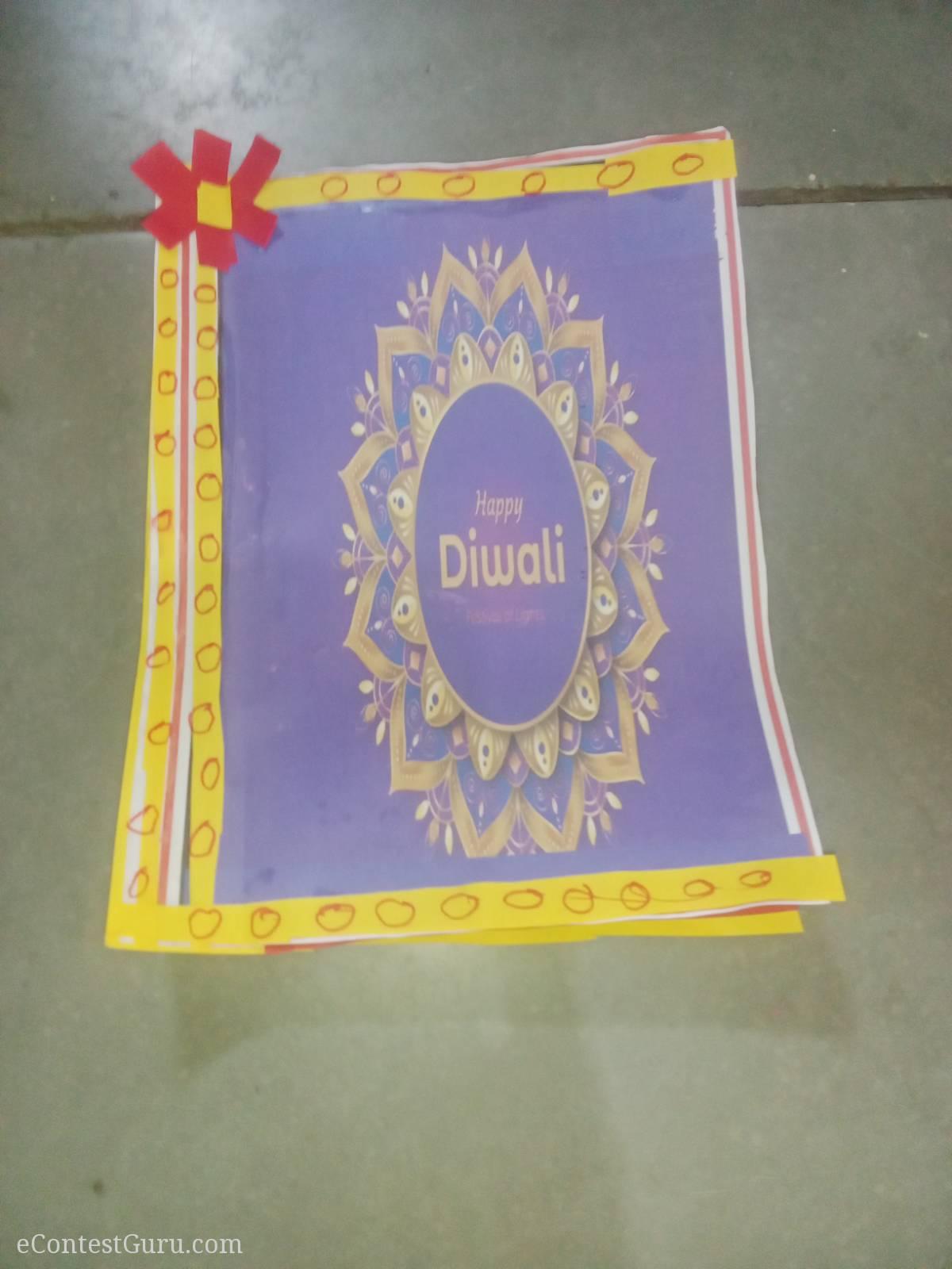 Festive Diwali greetings cards 