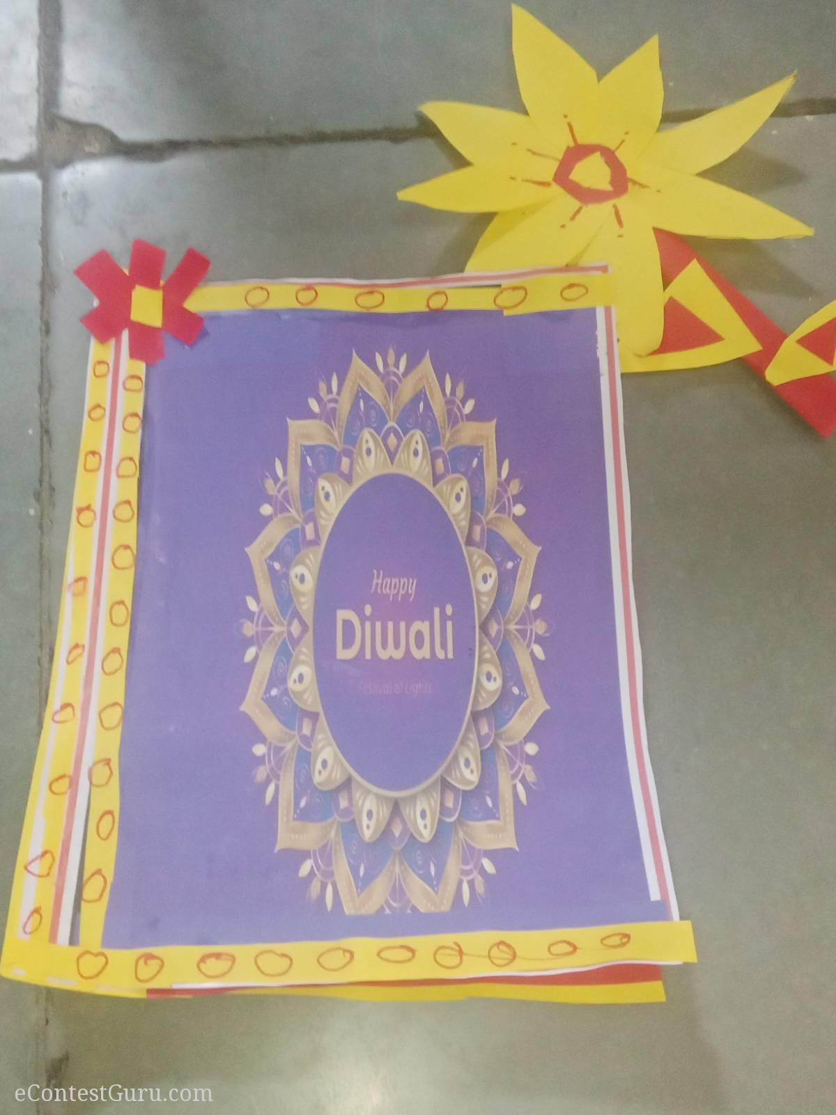 Festive Diwali greetings cards 