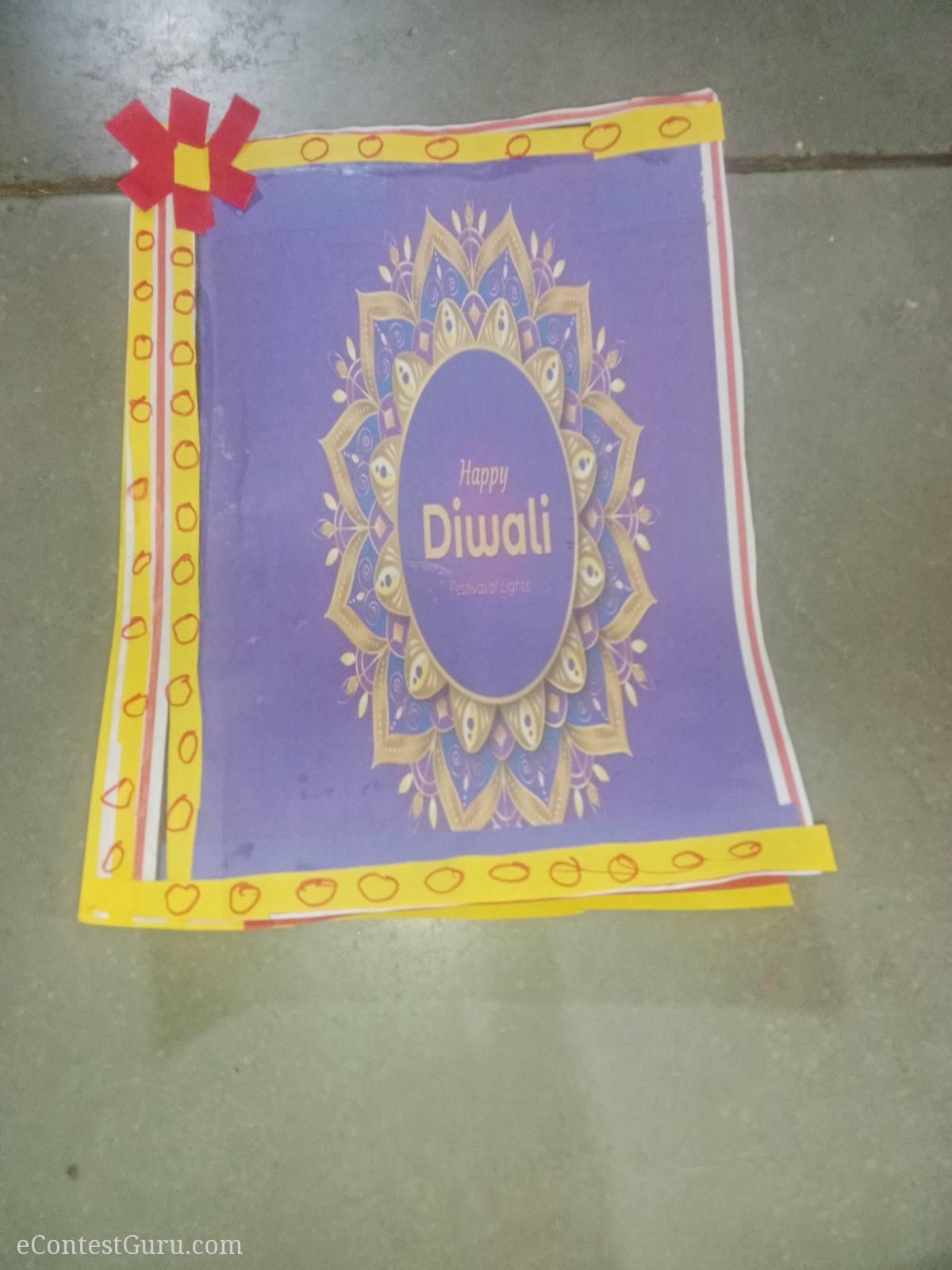 Festive Diwali greetings cards 