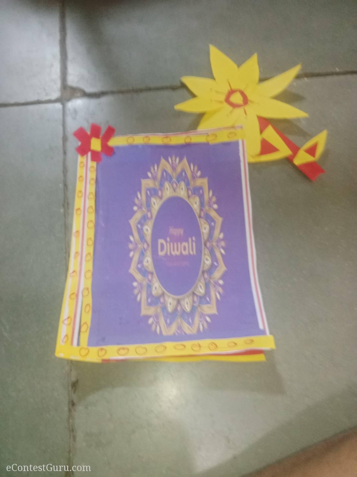 Festive Diwali greetings cards 