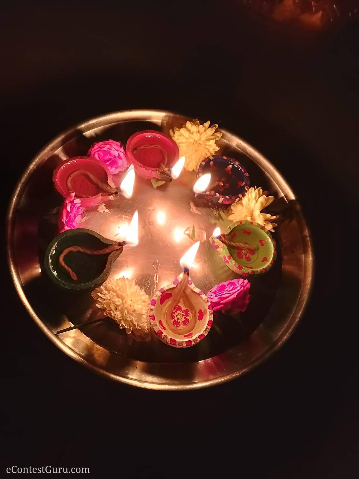 Decoration for deepawali