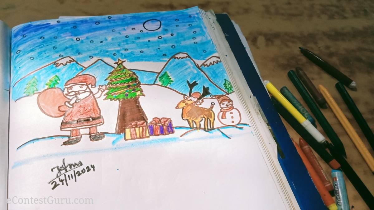 Christmas drawing contest2024