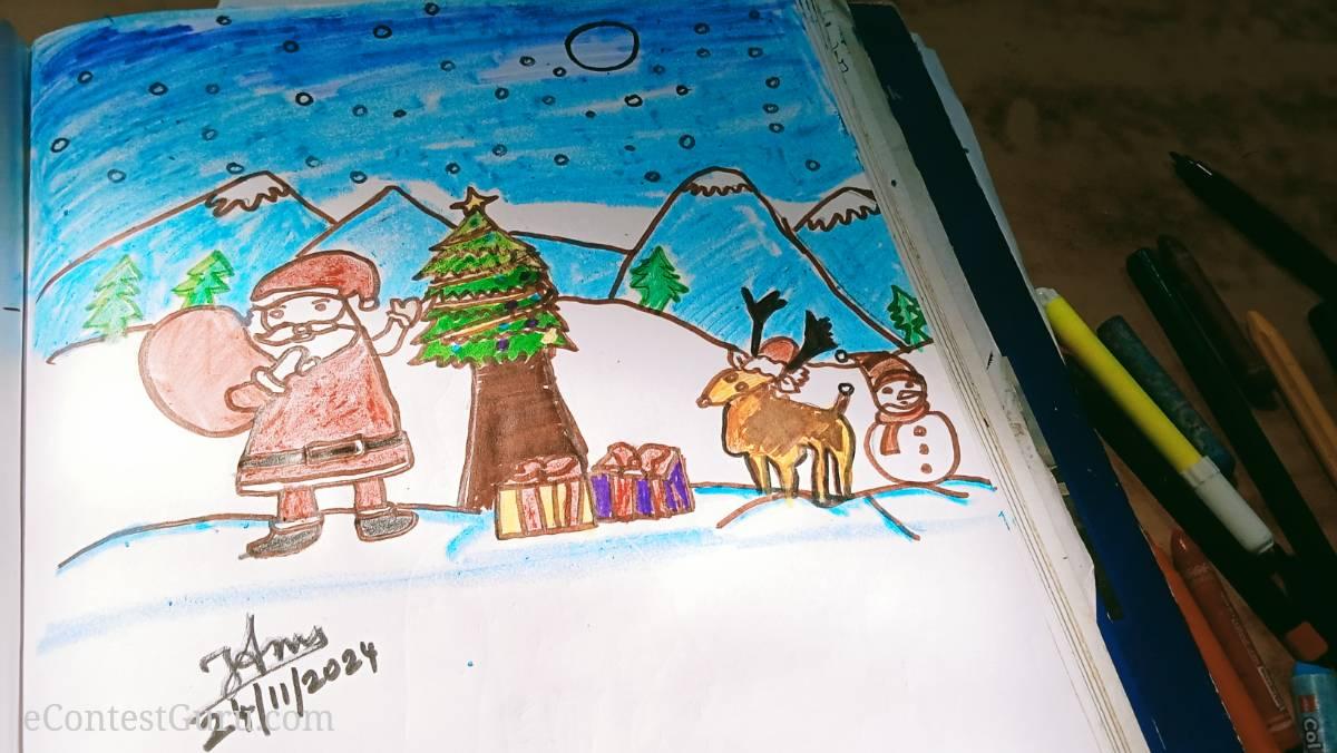 Christmas drawing contest2024