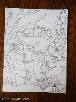 Christmas Drawing 