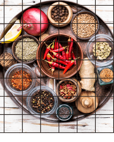 Solve the puzzle indian spices